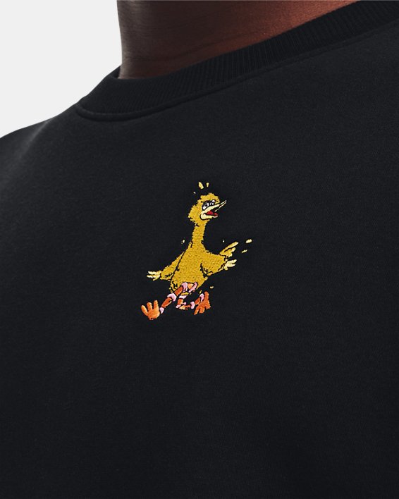 เสื้อคอกลม Curry Big Bird สำหรับผู้ชาย, Black, pdpMainDesktop image number 4